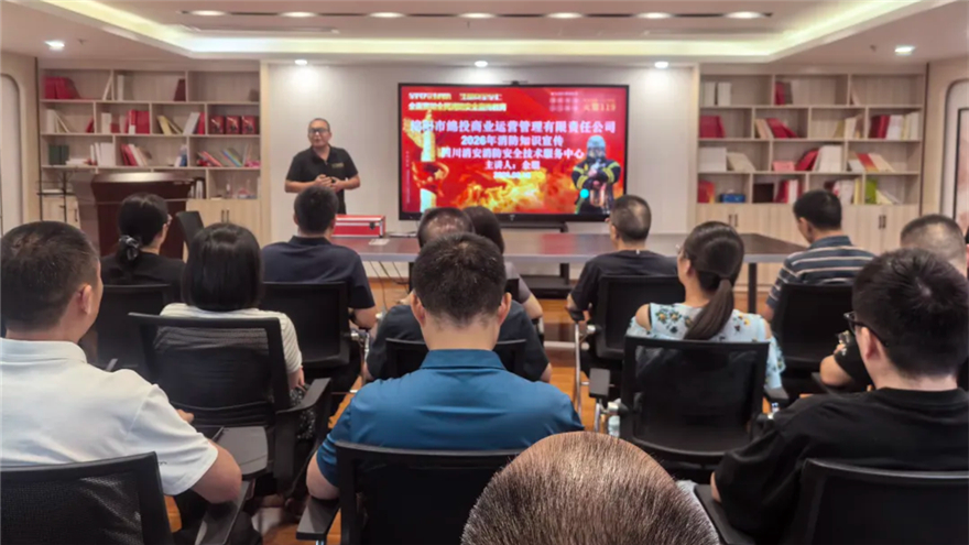 以训促防 以学强基——304永利集团商管开展消防安全专题培训